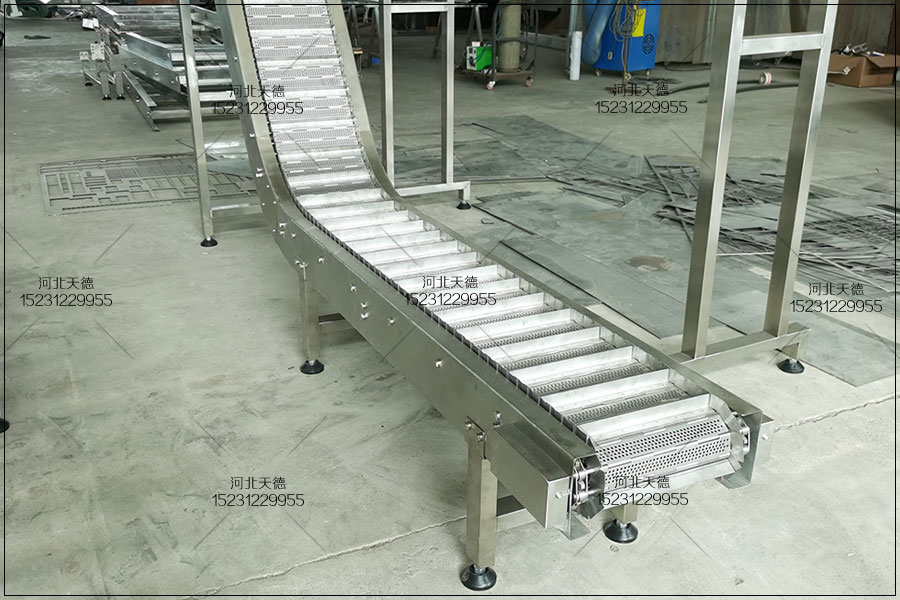 提升鏈板輸送機